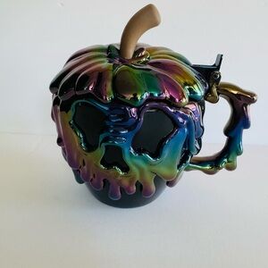 Disney Iridescent Black Poison Apple Mug /Stein